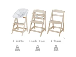 Trona evolutiva 2 en 1 »Born Up Zickzack«, con reductor de asiento.