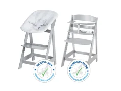Trona evolutiva 2 en 1 »Born Up Zickzack«, con reductor de asiento.