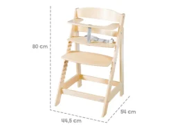 Trona evolutiva 2 en 1 »Born Up Zickzack«, con reductor de asiento.