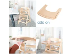 Trona evolutiva 2 en 1 »Born Up Zickzack«, con reductor de asiento.