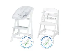 Trona evolutiva 2 en 1 »Born Up Zickzack«, con reductor de asiento.