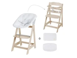 Trona evolutiva 2 en 1 »Born Up Zickzack«, con reductor de asiento.