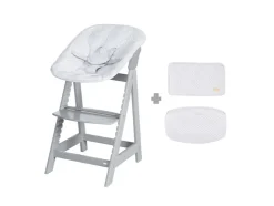 Trona evolutiva 2 en 1 »Born Up Zickzack«, con reductor de asiento.
