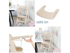 Trona evolutiva 2 en 1 »Born Up Zickzack«, con reductor de asiento.