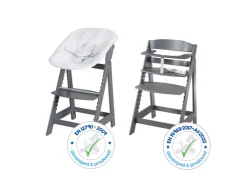 Trona evolutiva 2 en 1 »Born Up Zickzack«, con reductor de asiento.