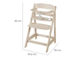 Trona evolutiva 2 en 1 »Born Up Zickzack«, con reductor de asiento.