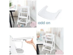 Trona evolutiva 2 en 1 »Born Up Zickzack«, con reductor de asiento.
