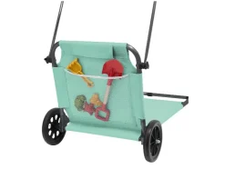 Tumbona de playa y transporte