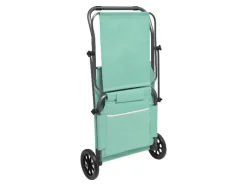 Tumbona de playa y transporte