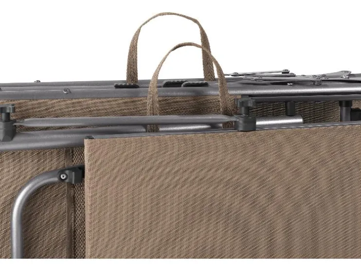 Tumbona de tres patas de aluminio »Houston«, taupe.