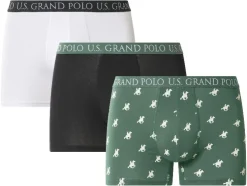 U.S. Grand Polo Bóxer para hombre, 3 unidades.