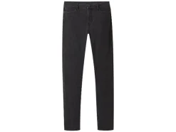 Vaqueros de mujer, corte recto, talle alto.