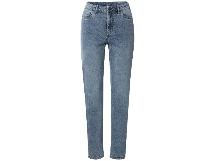 Vaqueros de mujer, Straight Fit, talle alto