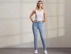 Vaqueros push-up para mujer, super skinny fit, talle normal.