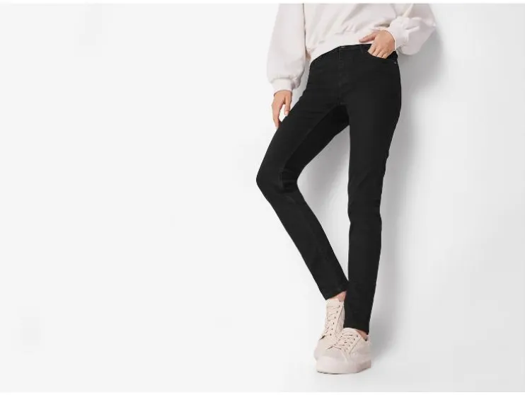 Vaqueros push-up para mujer, super skinny fit, talle normal.