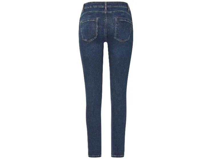 Vaqueros push-up para mujer, super skinny fit, talle normal.