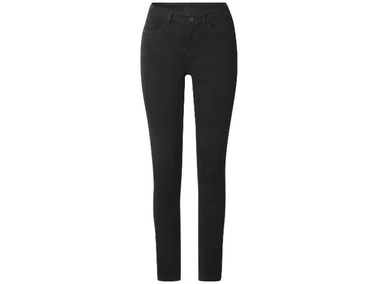 Vaqueros push-up premium para mujer, corte pitillo, talle normal.