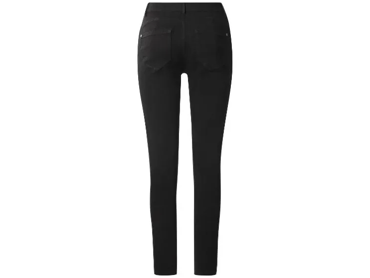 Vaqueros push-up premium para mujer, corte pitillo, talle normal.