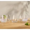 Vasos de agua, 6 unidades.