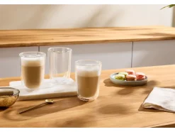 Vasos térmicos para capuchino, 3 unidades.
