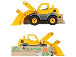 Vehículo de construcción infantil Kinder »Eco Actives«, de mezcla de plástico y madera.