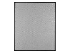 Ventana mosquitera telescópica de aluminio