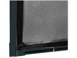 Ventana mosquitera telescópica de aluminio