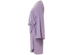 Vestido cruzado de mujer / Vestido, estructura arrugada.
