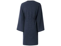 Vestido cruzado de mujer / Vestido, estructura arrugada.