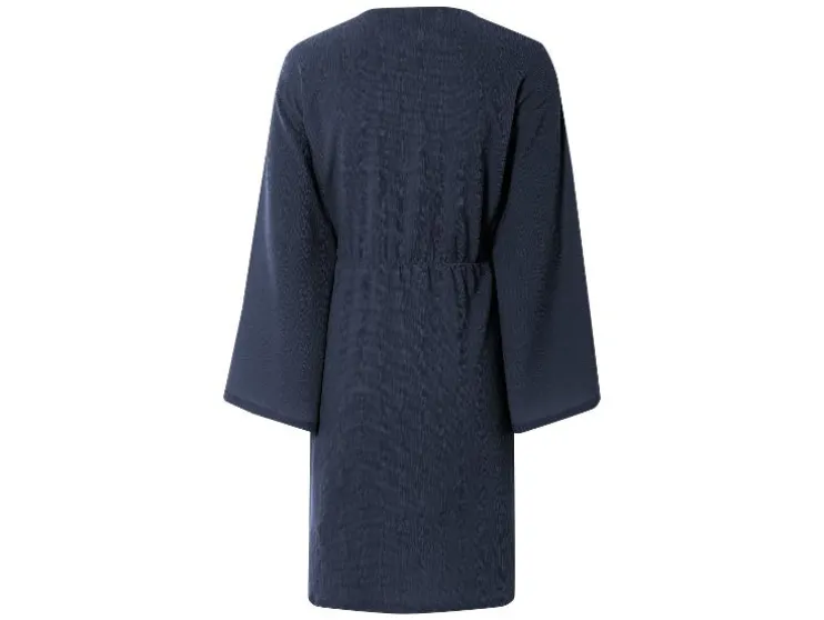 Vestido cruzado de mujer / Vestido, estructura arrugada.