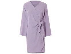 Vestido cruzado de mujer / Vestido, estructura arrugada.