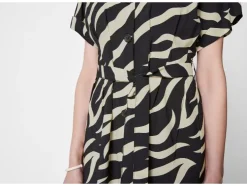 Vestido cruzado de mujer / Vestido, con lazo.