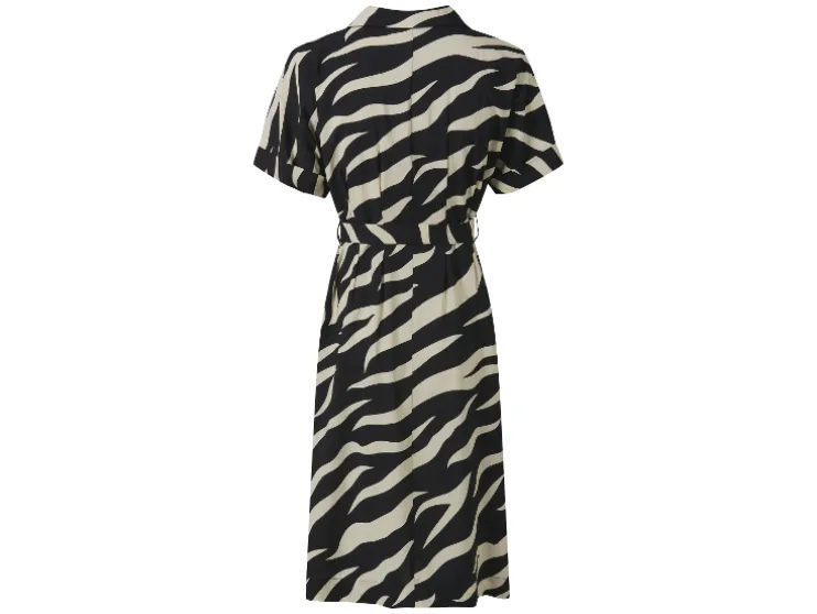 Vestido cruzado de mujer / Vestido, con lazo.