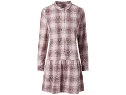 Vestido de franela para mujer