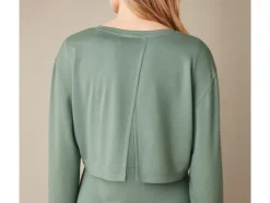 Vestido de lactancia y premamá de felpa para mujer con parte superior a juego.