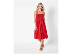 Vestido de mujer, con alto contenido de algodón.
