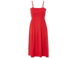 Vestido de mujer, con alto contenido de algodón.