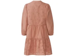 Vestido de mujer con bordado suizo de moda