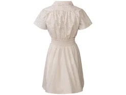 Vestido de mujer con bordado suizo de moda
