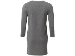 Vestido de mujer con elegante efecto purpurina.