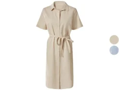 Vestido de mujer con lino