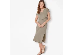 Vestido de mujer con lino