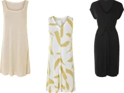 Vestido de mujer con lino