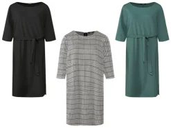 Vestido de mujer, con mangas 3/4 de moda.