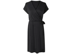 Vestido de mujer, efecto cruzado.