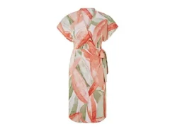 Vestido de mujer / Vestido cruzado con lino
