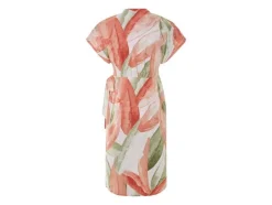 Vestido de mujer / Vestido cruzado con lino