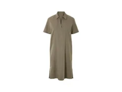 Vestido de mujer / Vestido cruzado con lino