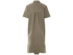 Vestido de mujer / Vestido cruzado con lino