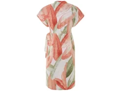 Vestido de mujer / Vestido cruzado con lino